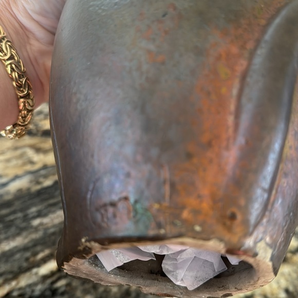 Raku Naughty Cat from Round Tree Pottery by Nolan Winholtz - Picture 4 of 8